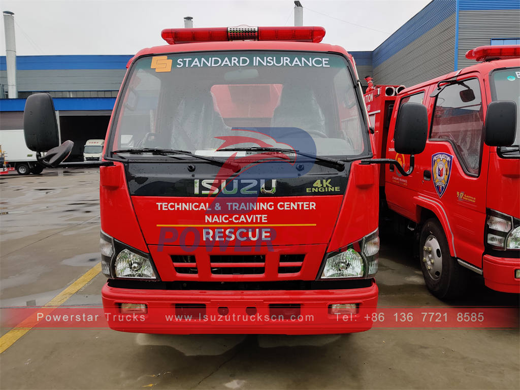 High quality ISUZU 600P fire fighting truck