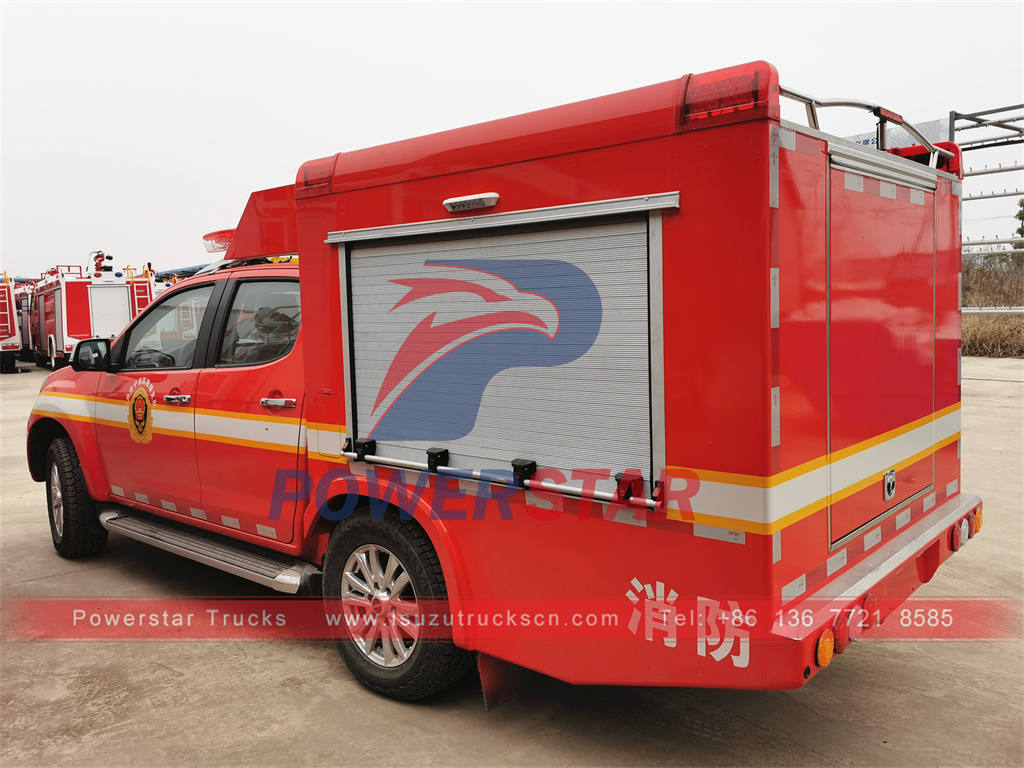 Brand new ISUZU pickup 4×4 fire fighting truck