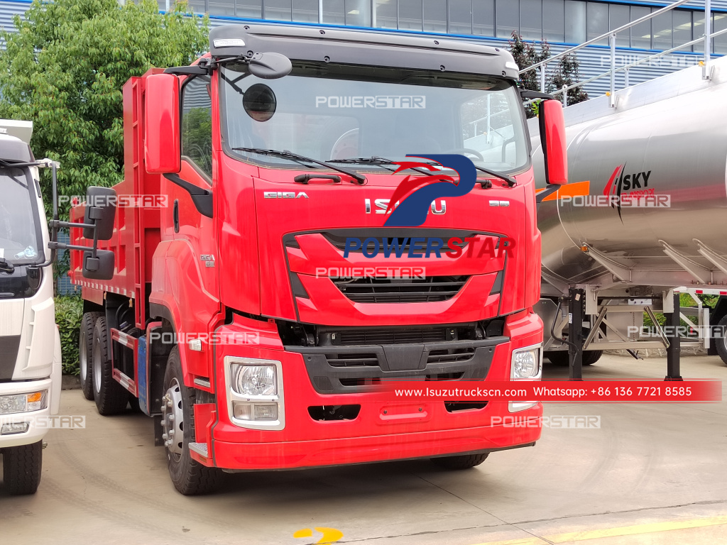 اليابان تشينغ لينغ جيجا VC61 10 عجلة 20 30 طن شاحنة قلابة قلابة شاحنة قلابة للبيع