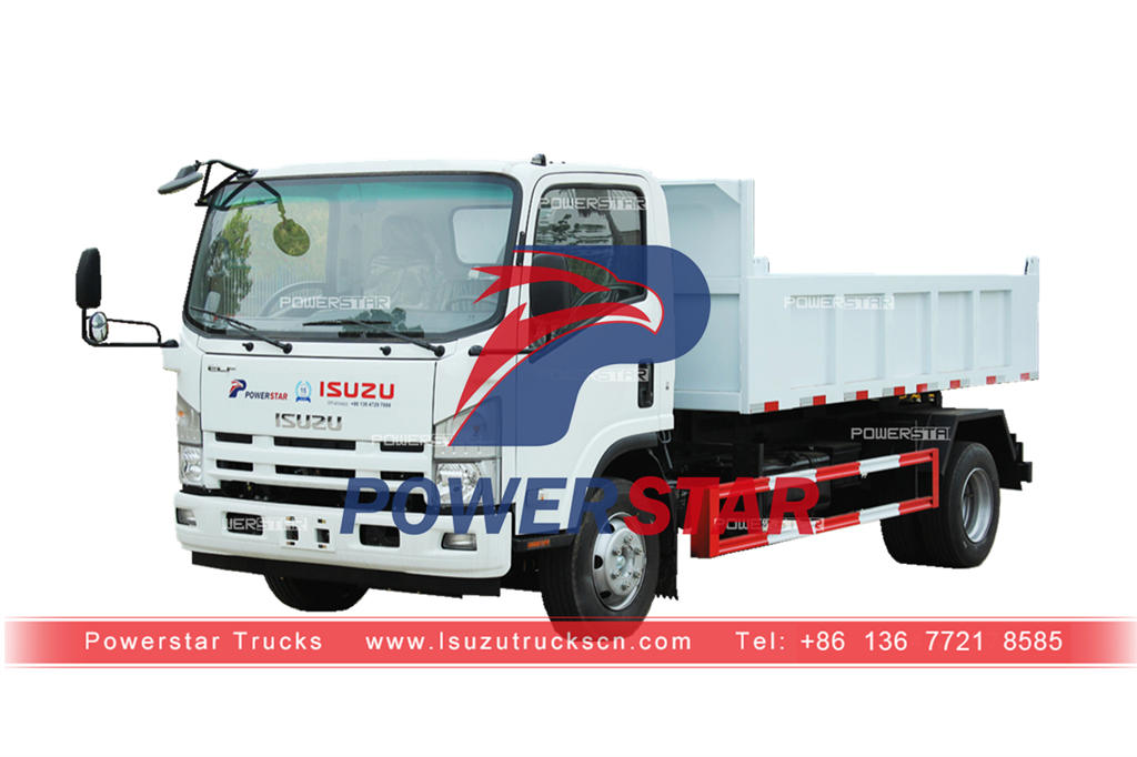 ISUZU 4×2 dumper truck with 5 tons payload