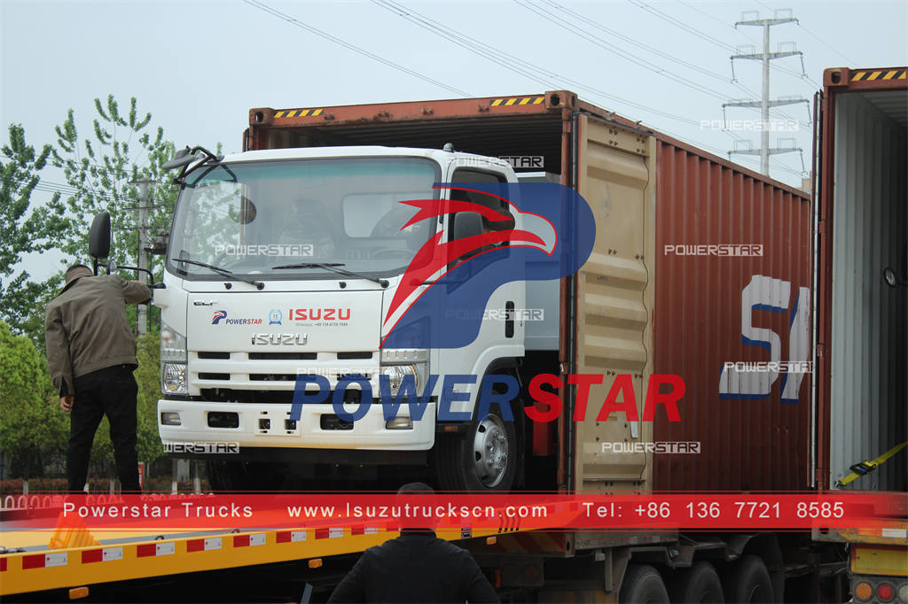 تصدير شاحنة قلابة ISUZU 4 × 2700P إلى جامايكا