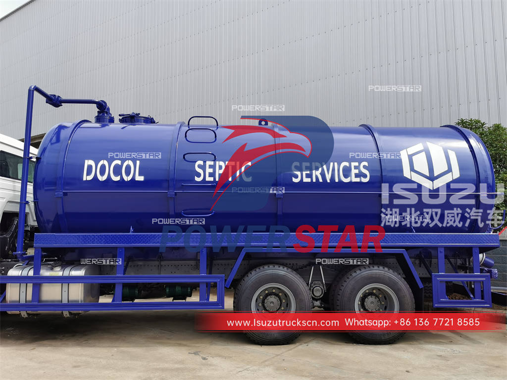 ISUZU GIGA 10 wheeler vacuum sewage suction truck on sale