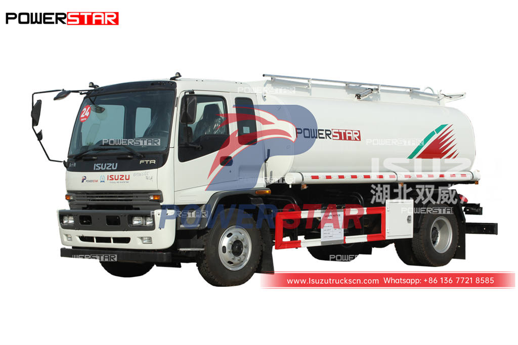 ISUZU FTR 12000 liters oil bowser truck for sale