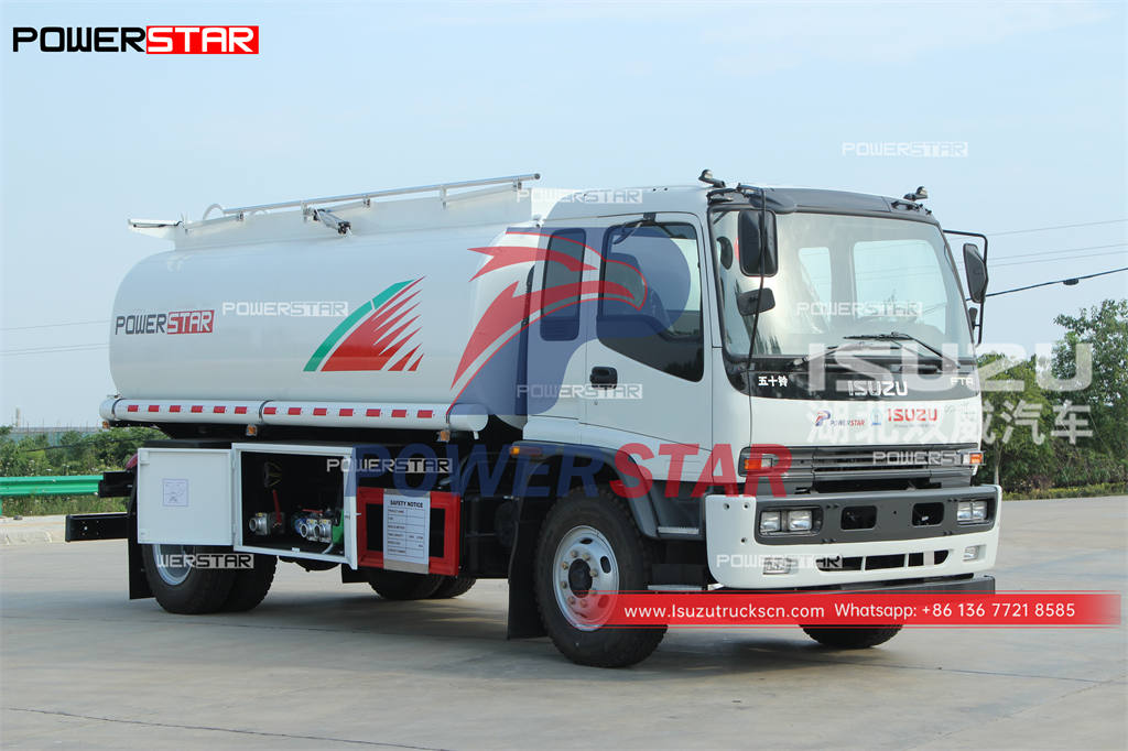ISUZU FTR 12000 liters diesel bowser truck for sale