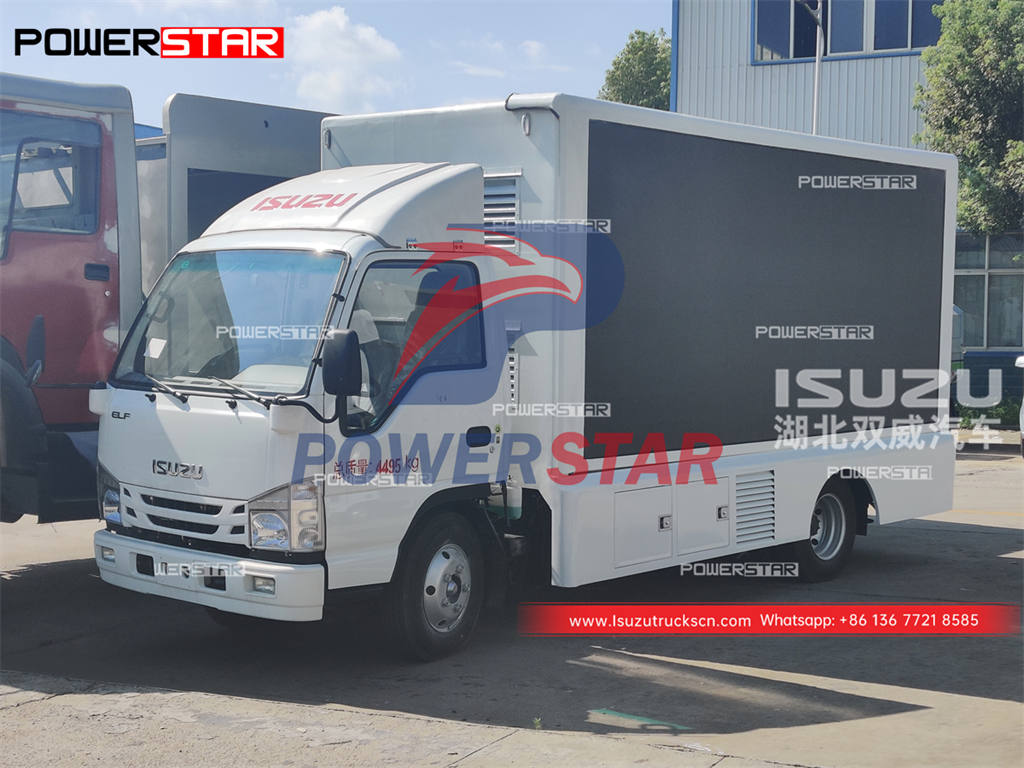 ISUZU 100P Led mobile advertising truck for sale
