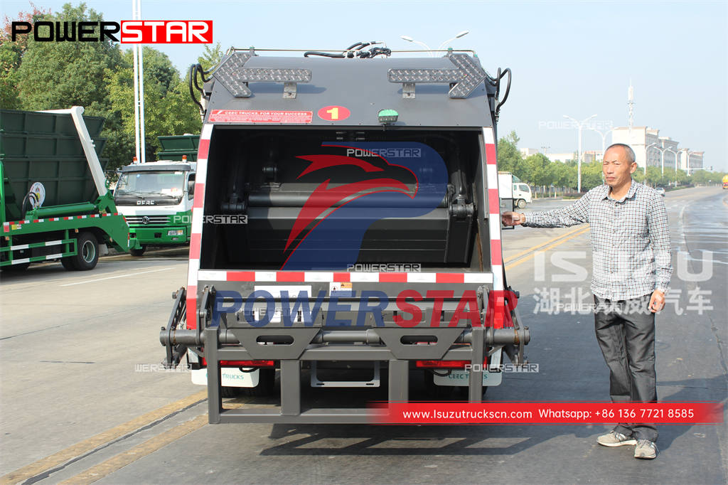 ISUZU GIGA 4×2 rear load waste disposal truck for sale