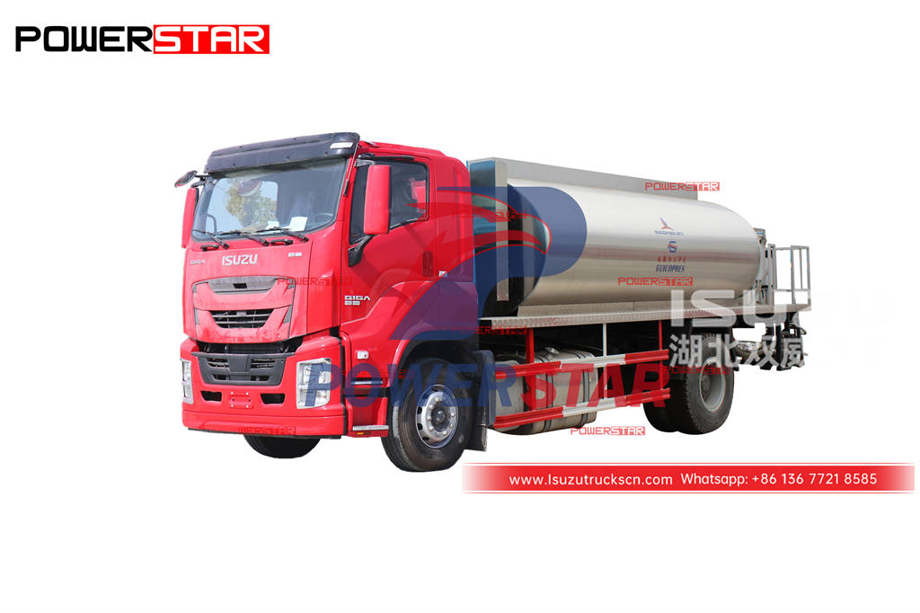 New and used ISUZU GIGA Bitumen Emulsion Sprayer Truck
