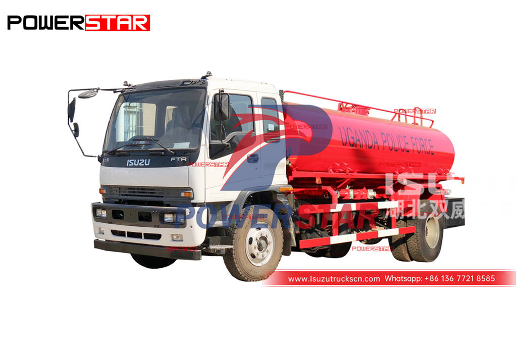 ISUZU FTR 10m3 fire protection water spraying truck for sale