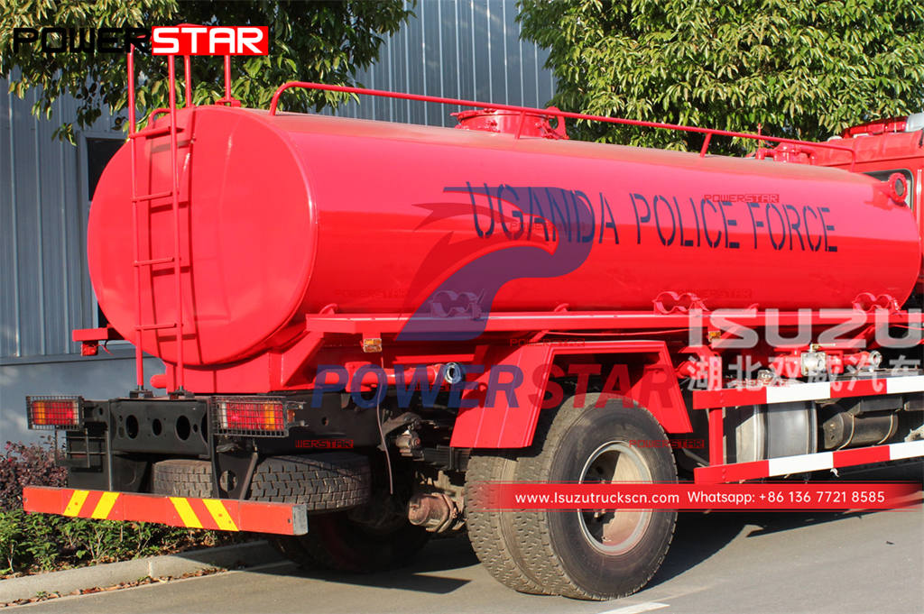 ISUZU FTR 6 wheeler fire fighting water truck for sale