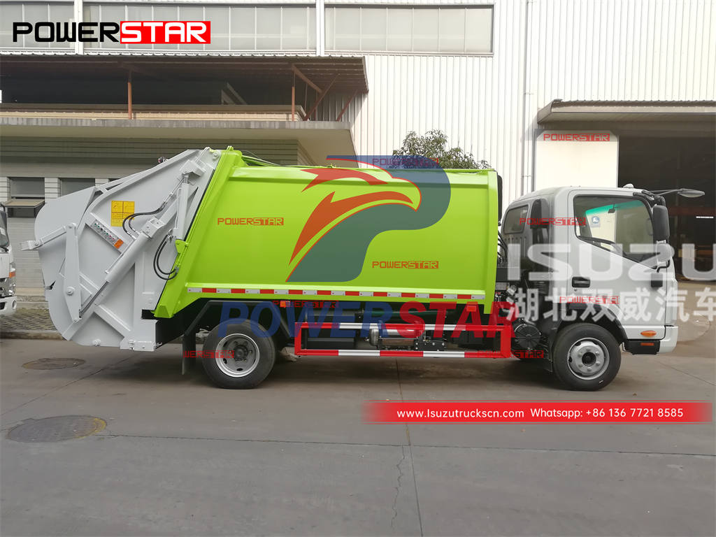 ISUZU 700P 190HP waste disposal truck for sale