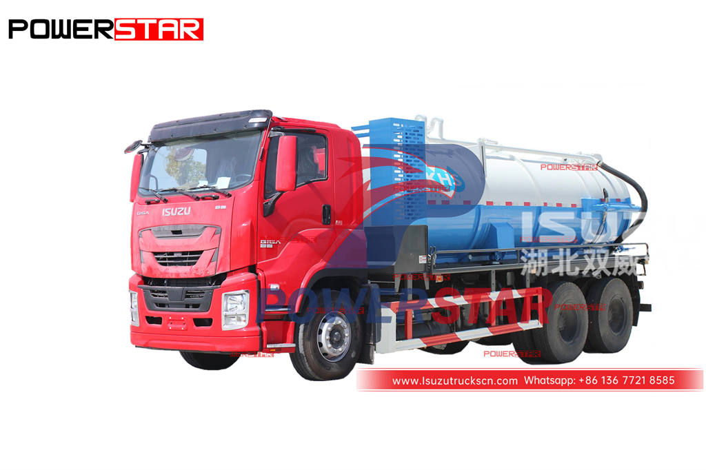 ISUZU GIGA 6×4 sewage truck for sale for sale