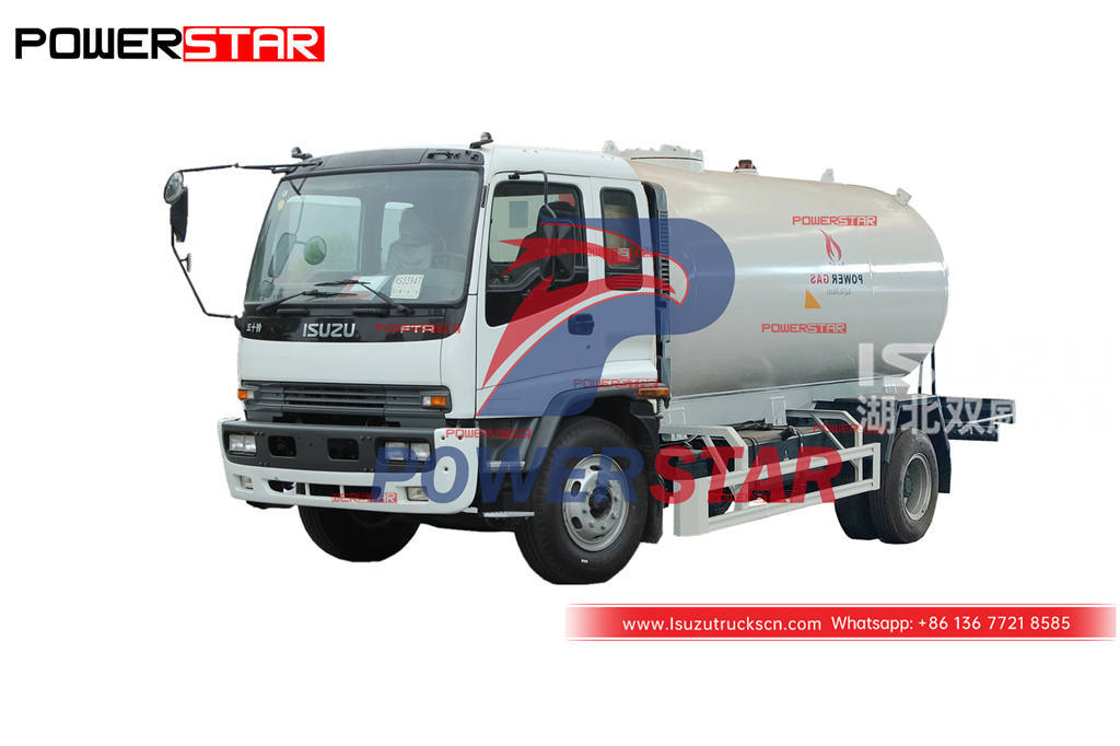 Good price ISUZU FTR 205HP LPG tanker truck for sale
