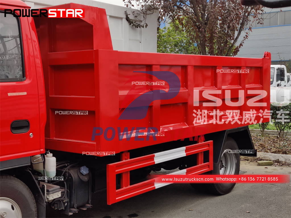 ISUZU 700P 190HP 5 tons tipper lorry for sale