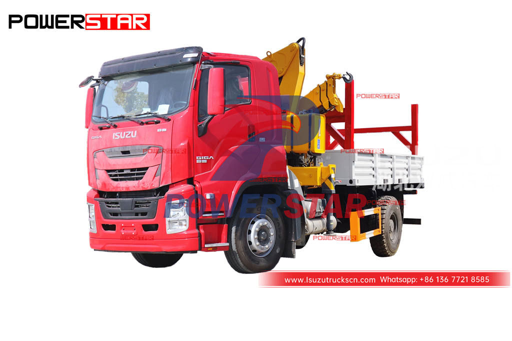 ISUZU GIGA 380HP heavy duty crane truck for sale