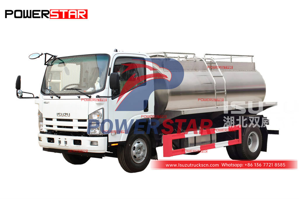 Customized ISUZU 700P milk tanker at best price
