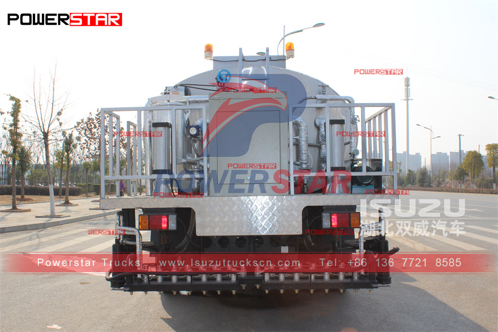شاحنة توزيع الأسفلت الذكية POWERSTAR - ميانمار