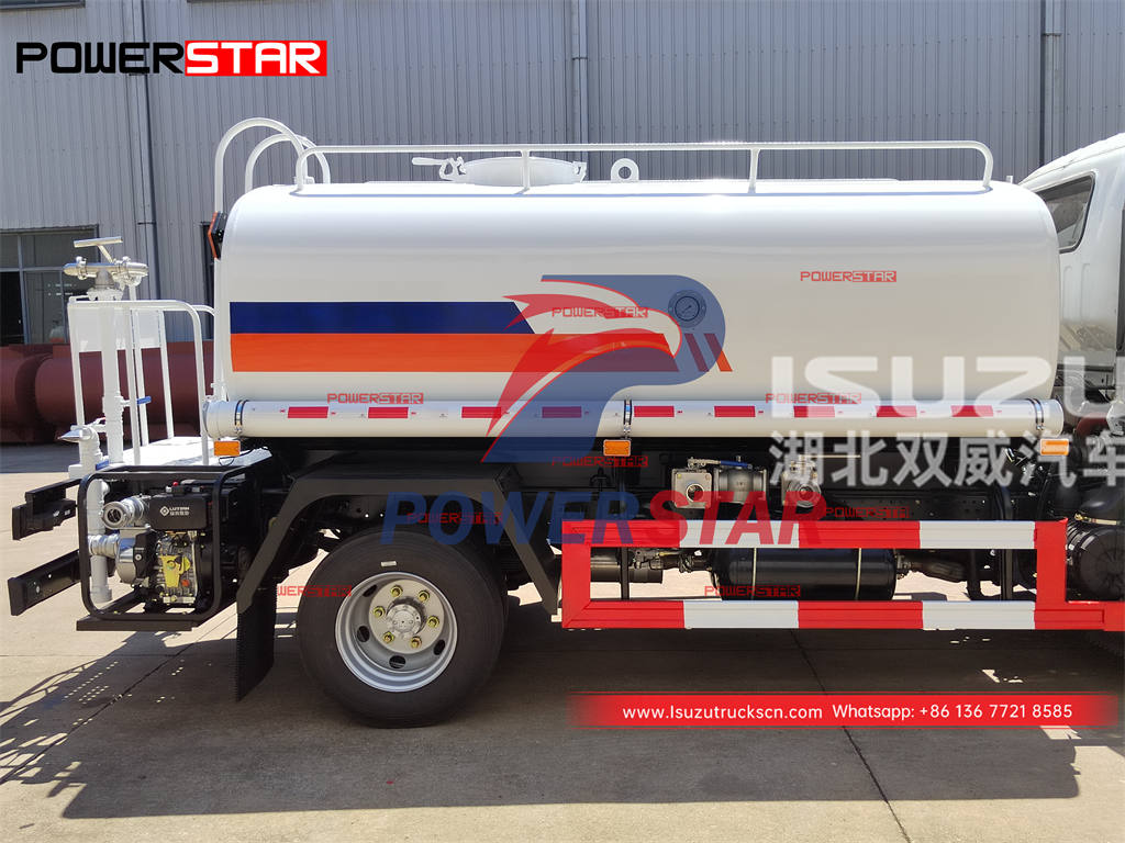 حار بيع ISUZU 4 × 4 الفولاذ المقاوم للصدأ شاحنة مياه الشرب بأفضل الأسعار