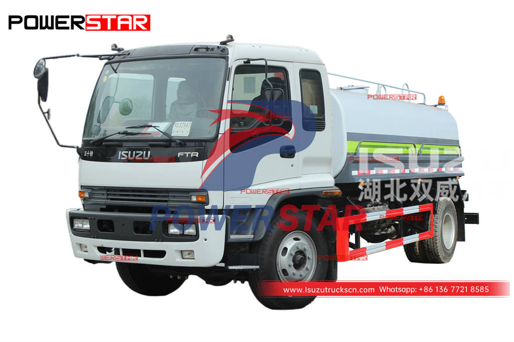 فعالة من حيث التكلفة ISUZU FTR / FVR 4 × 4 AWD شاحنة صهريج مياه الشرب للبيع