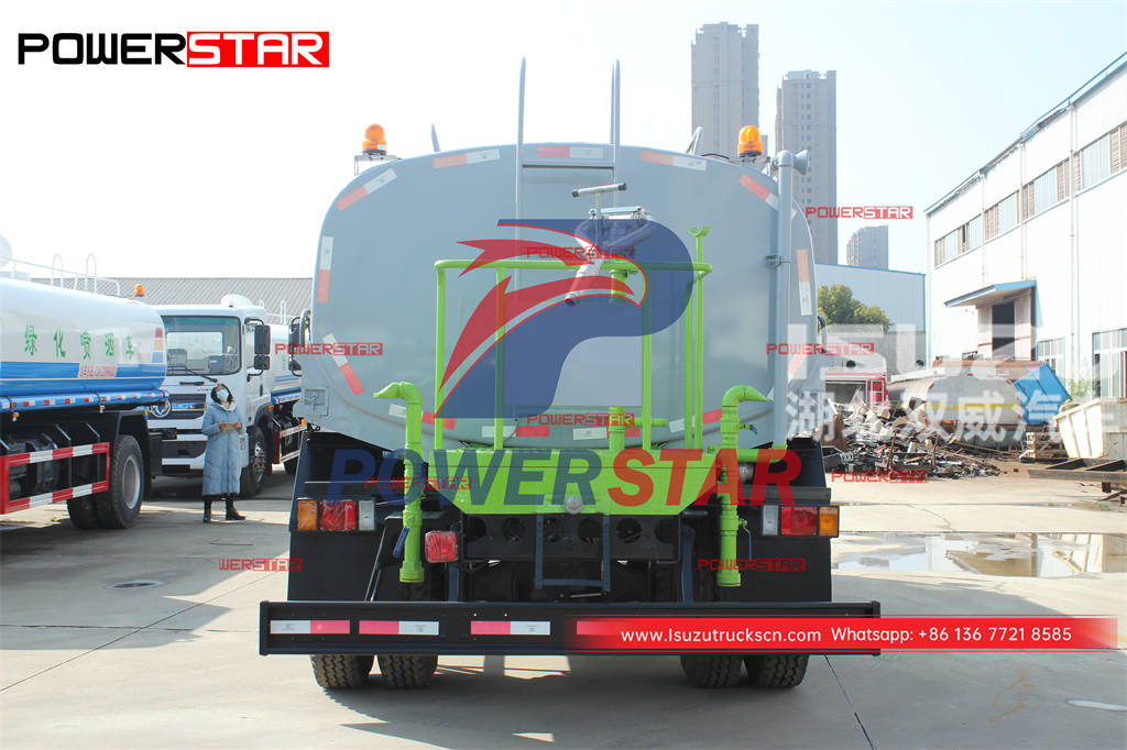 أفضل سعر ISUZU FTR 4 × 4 AWD الفولاذ المقاوم للصدأ شاحنة توصيل مياه الشرب للبيع