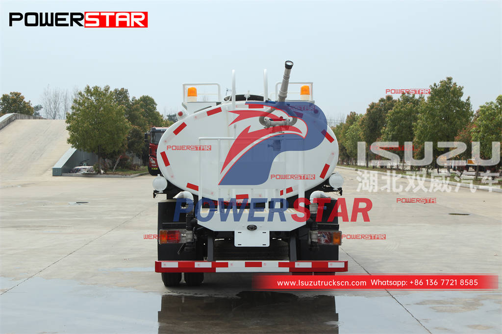 جودة عالية ISUZU 600P 4WD 4 × 4 شاحنة رش المياه الفولاذ المقاوم للصدأ للبيع