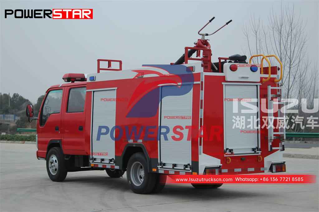 نوعية جيدة ISUZU 4WD شاحنات مكافحة الحرائق على الطرق الوعرة للبيع
