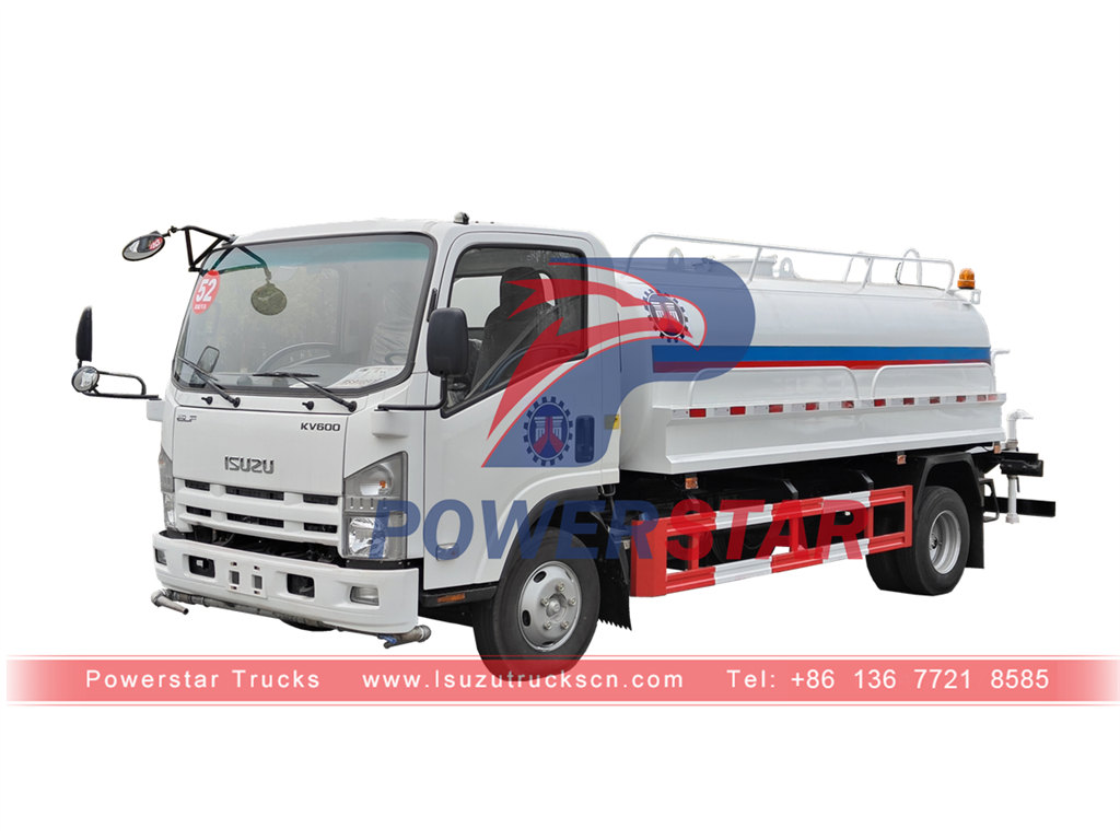 بيع شاحنة رش المياه ISUZU 4 × 2 7CBM