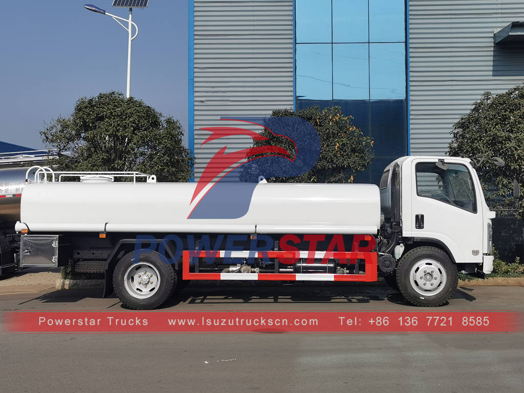جودة عالية ايسوزو 190HP شاحنة صهريج مياه الشرب للبيع