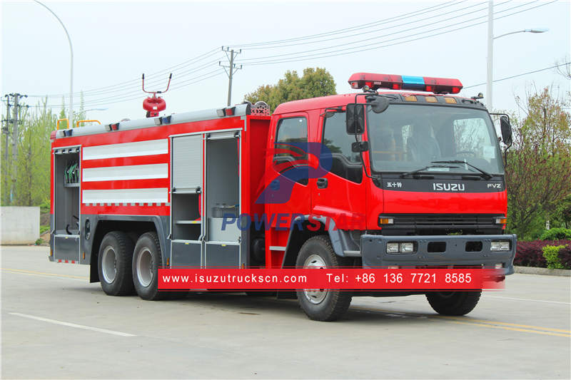 شاحنة إطفاء حريق ايسوزو
