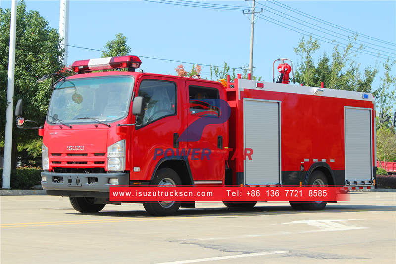 شاحنة الطوارئ ايسوزو النار
