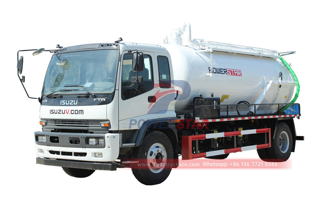 شاحنة صهريج مياه الصرف الصحي الجديدة والمستعملة ISUZU FTR