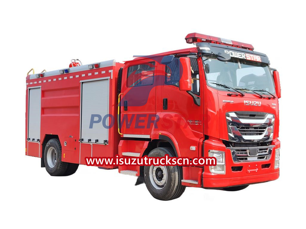 شاحنة إطفاء الإنقاذ إيسوزو