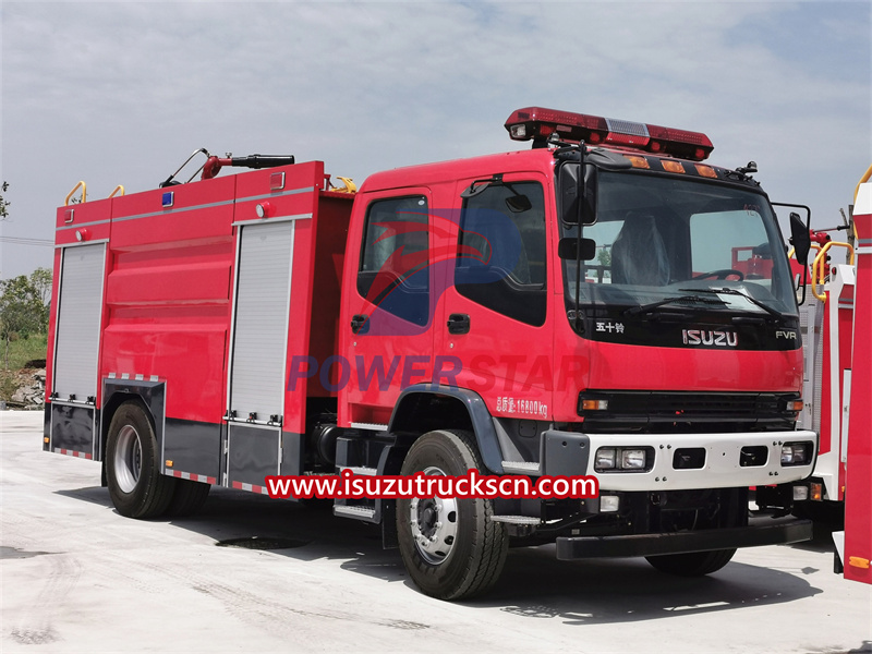 شاحنة إطفاء ايسوزو FVR