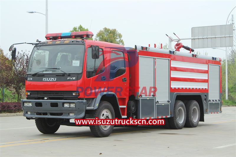 شاحنة إطفاء ايسوزو FVZ