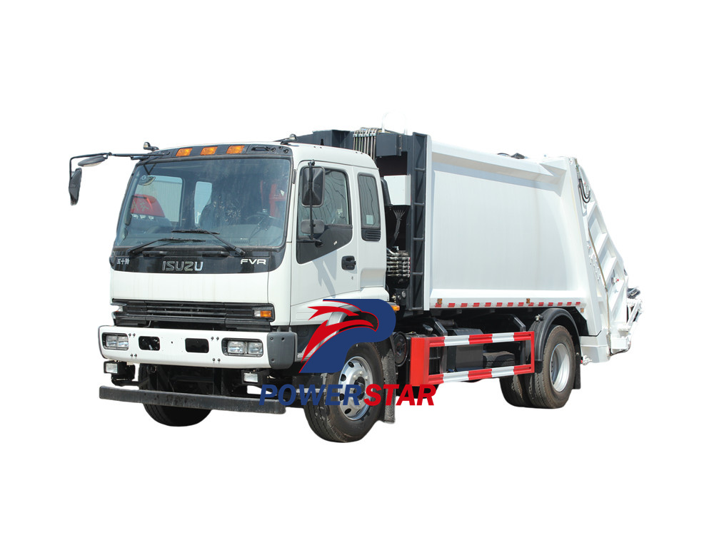 شاحنة التخلص من النفايات ايسوزو 14cbm