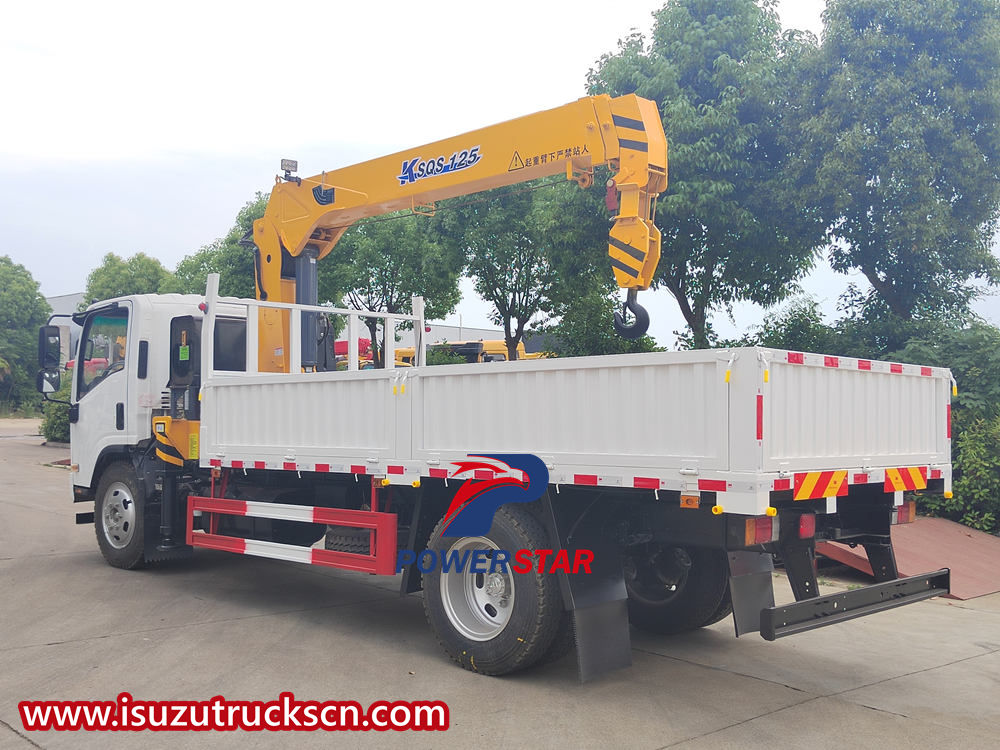 Isuzu Truck with crane