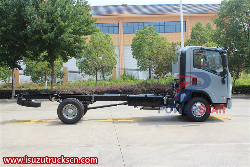 Isuzu cargo truck chassis