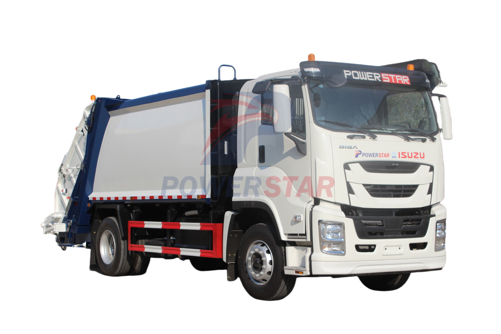 6HK1-TCG61 trash compactor truck Isuzu