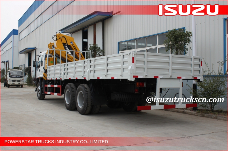 isuzu Telescoping boom crane, Lorry mounted crane, Cargo crane truck, Truck loader crane, Hydraulic truck crane