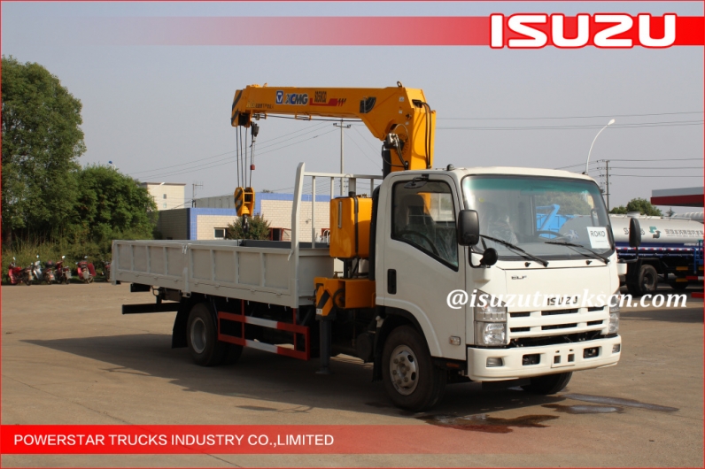 truck mounted crane /isuzu mobile truck crane