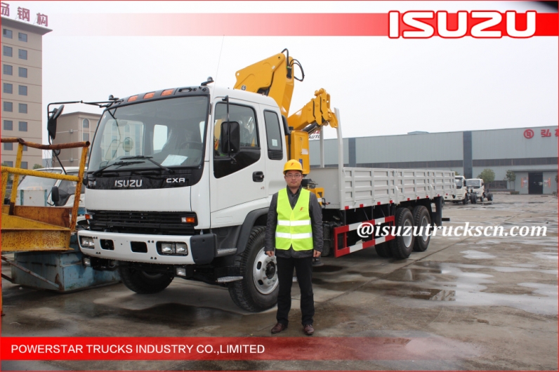 Isuzu truck mounted cranes SQ16ZK4Q for sale