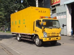 ايسوزو 4 × 2 شحن الشاحنات والبضائع جاف مربع الشحن مربع شاحنة فإن