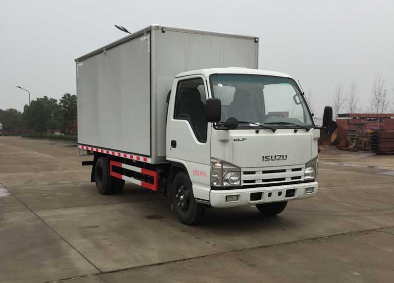 2/3 Axlesopen wing van truck for electric appliance/textile goods/coal/dinas transportation with open type optional