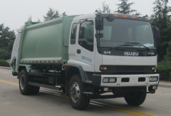 ايسوزو ضغط 10 طن 12 طن شاحنة القمامة المطحنة