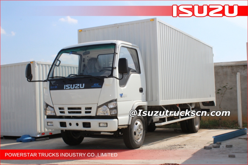 isuzu light trucks,6 wheelers cargo truck,3.5tons van cargo truck for sale,small cargo trucks