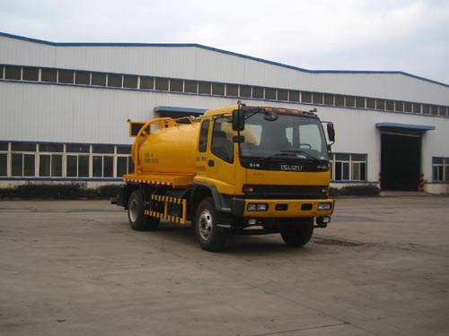 5-8m3 iSUZU high-pressure sewer dredging and cleaning vehicle
