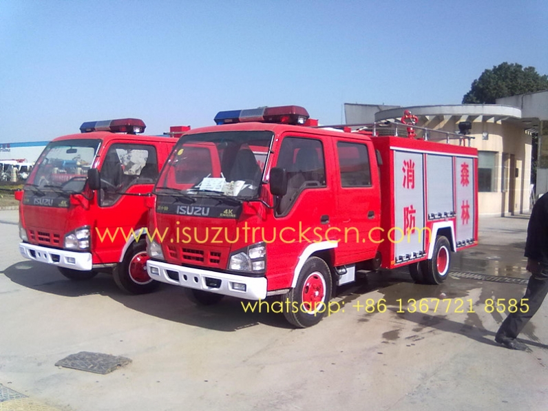 2000L Fire truck with water ISUZU - شاحنات باور ستار
    