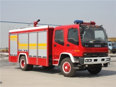 الحرائق 4 × 2 شاحنة شاحنة النار العلامة التجارية الجديدة