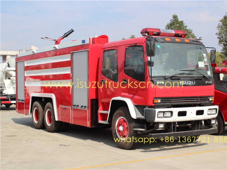 ISUZU fast and safe fire truck