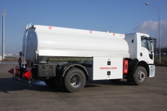 شاحنة خزان الوقود 12600 ل النقل إيسوزوتشاسيس الناقلات 4 × 2
