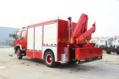 عام 2015 ذات نوعية جيدة شاحنة إطفاء مركبة الإنقاذ الطارئة ايسوزو للبيع